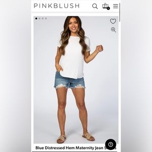 Kancan maternity shorts. Never worn